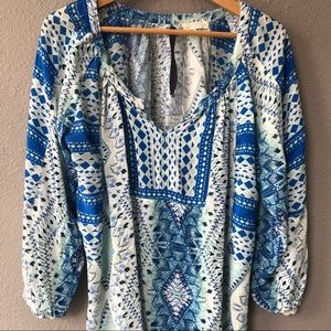 Boutique boho blouse tunic